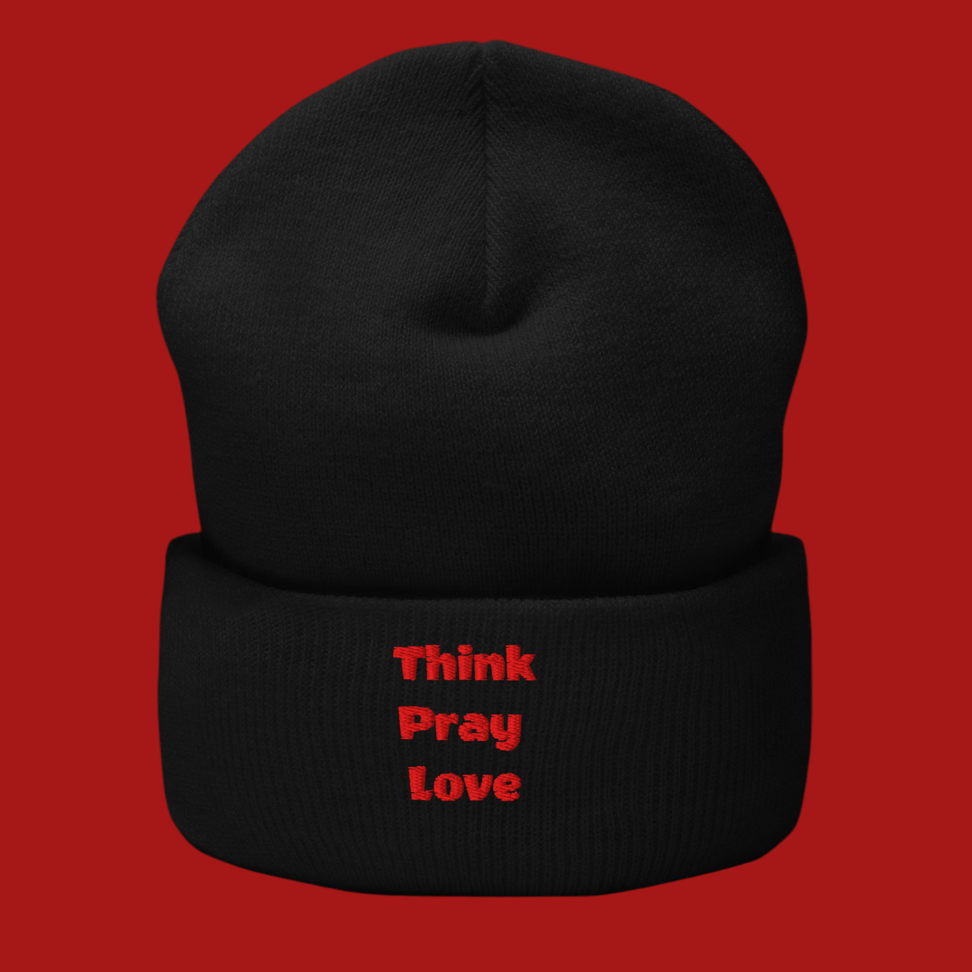 Cuffed Beanie - Think Pray Love