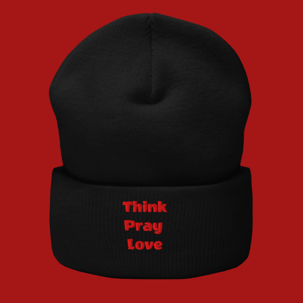 Cuffed Beanie - Think Pray Love