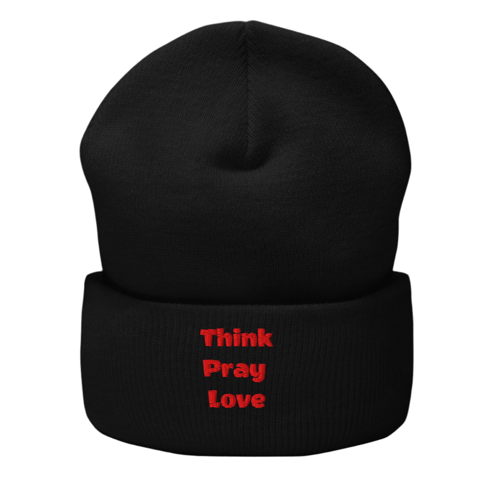Cuffed Beanie - Think Pray Love