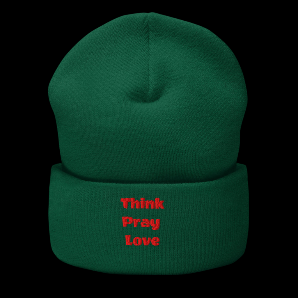 Cuffed Beanie - Think Pray Love